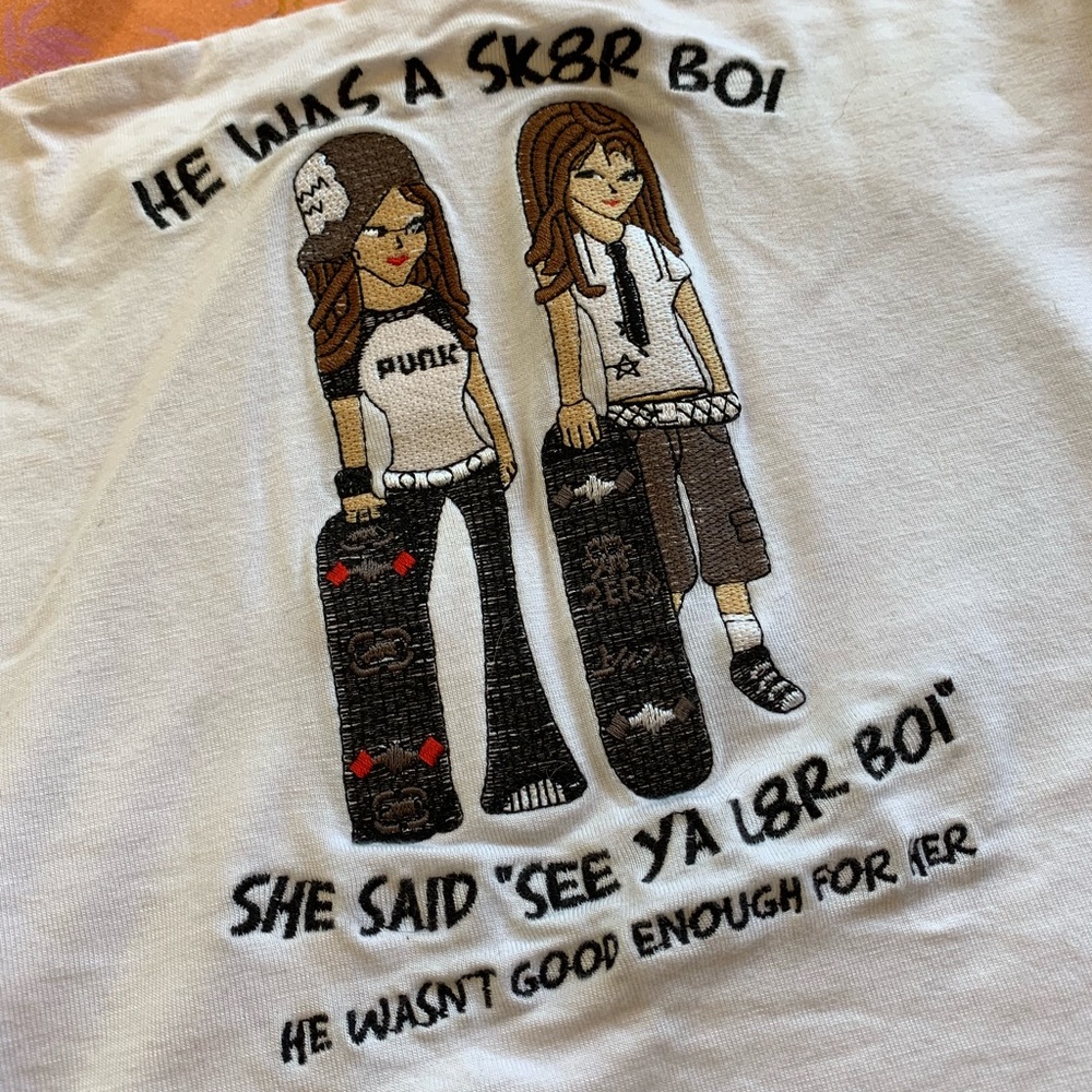 O-MIGHTY Sk8r Boi Boob Tube Top 🛹